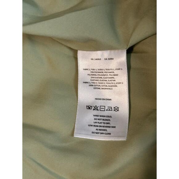 Anthropologie Mare Mare Strapless Drop Waist Bubble Midi Dress Sz XXS Green - Picture 9 of 9